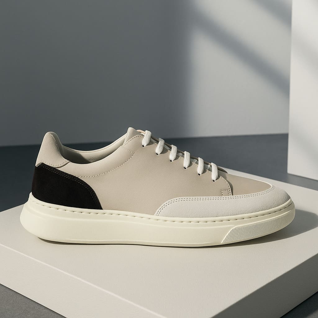 Tênis Lisbon em Couro de Carneiro