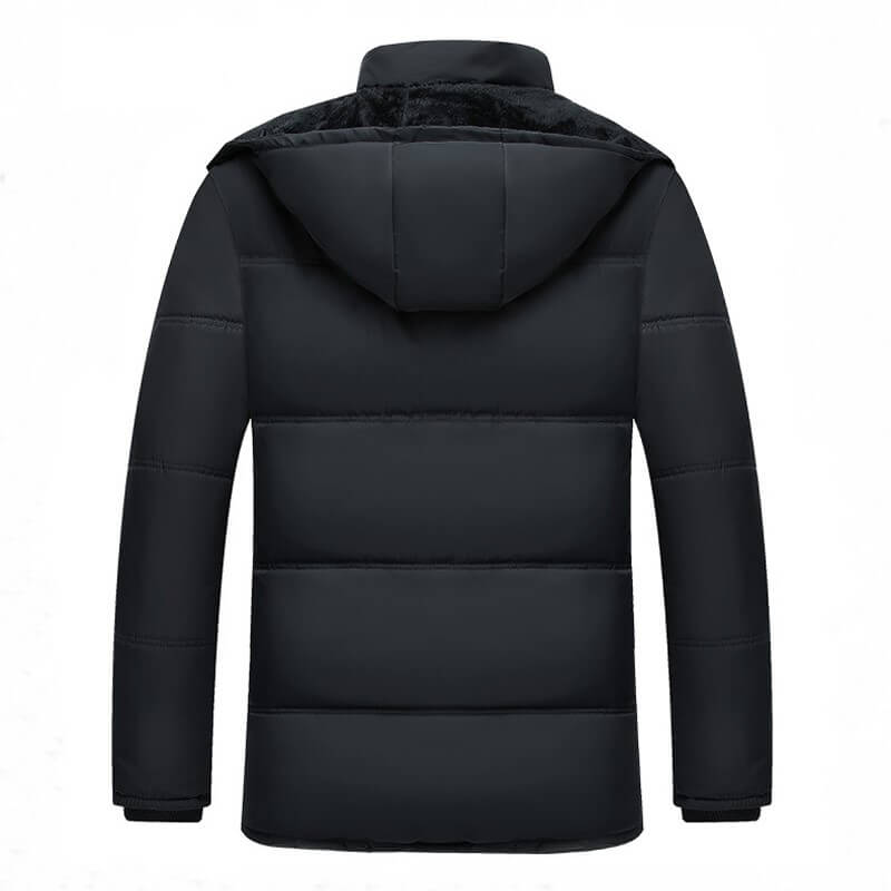 Jaqueta Parka Black Elegance